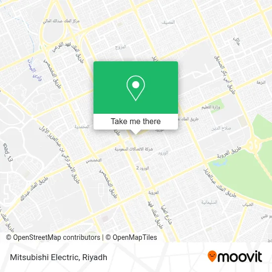 Mitsubishi Electric map