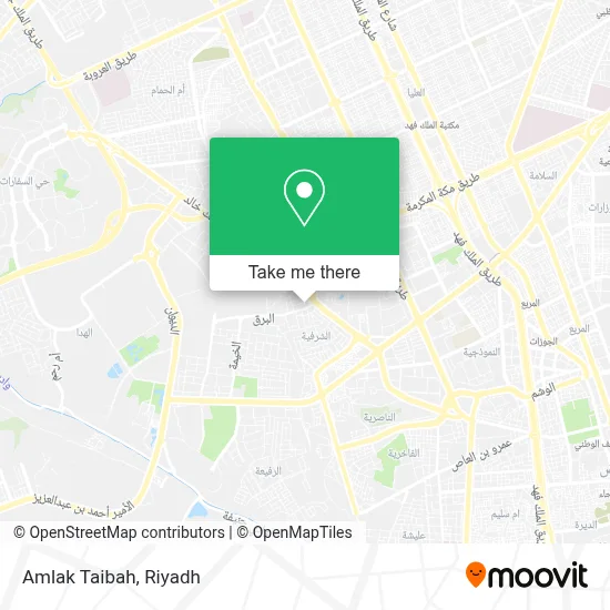 Amlak Taibah map