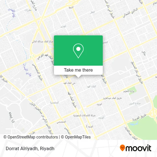 Dorrat Alriyadh map