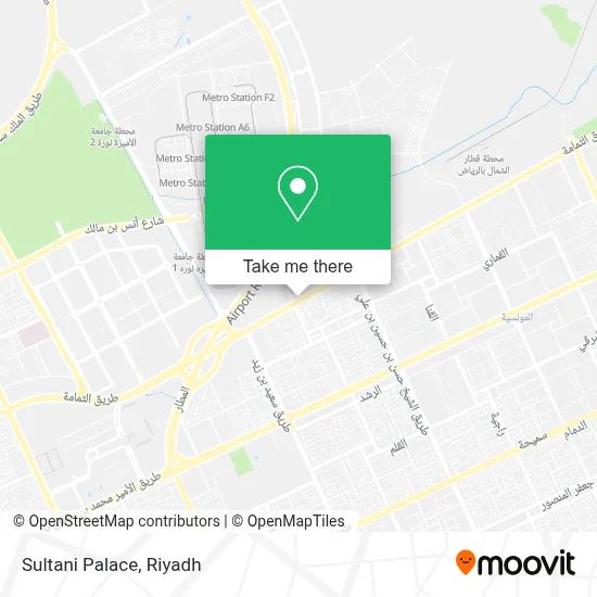 Sultani Palace map