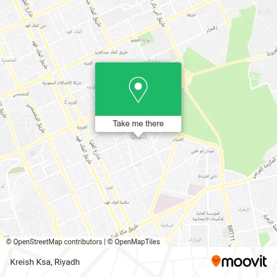 Kreish Ksa map