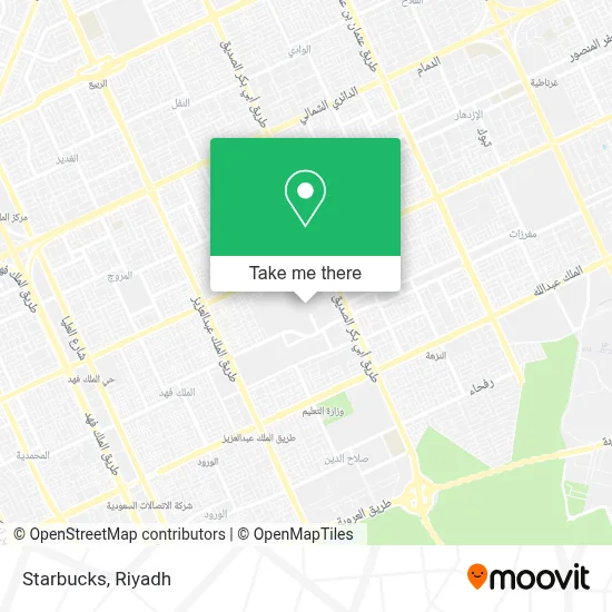 Starbucks map
