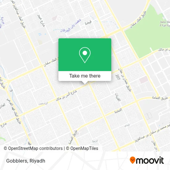 Gobblers map