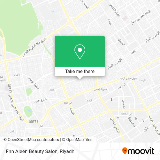 Fnn Aleen Beauty Salon map