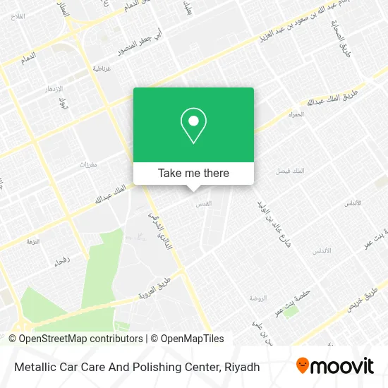 Metallic Car Care And Polishing Center map