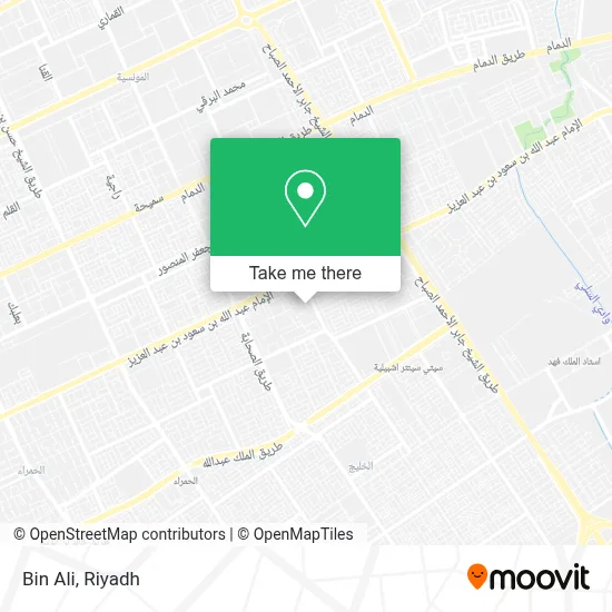 Bin Ali map