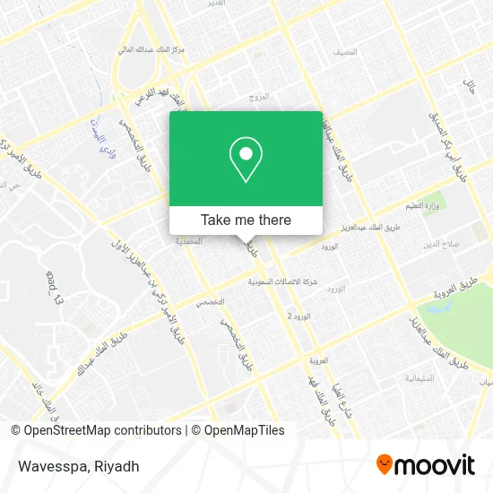 Wavesspa map