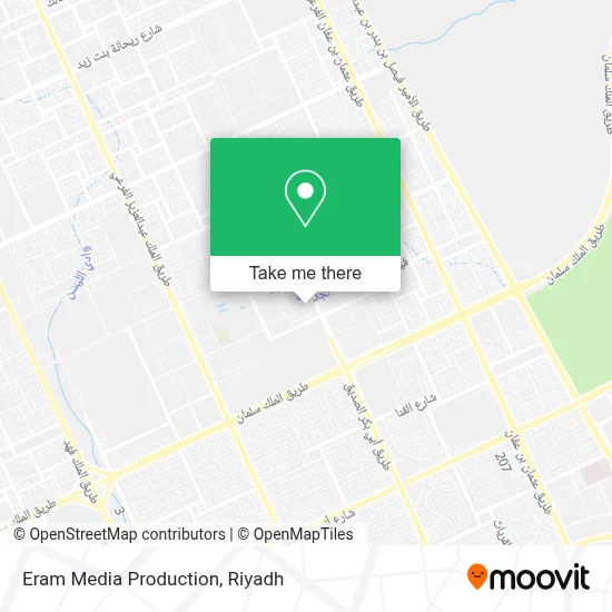 Eram Media Production map