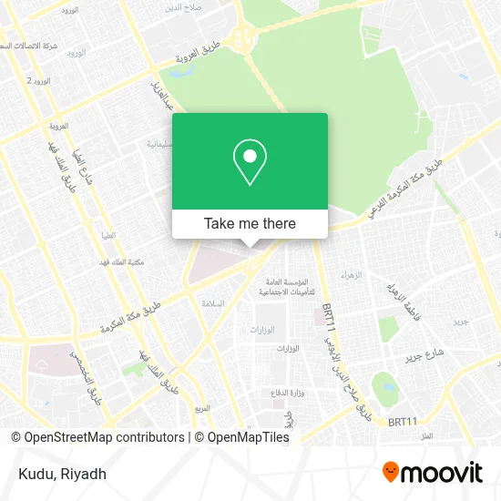 Kudu map