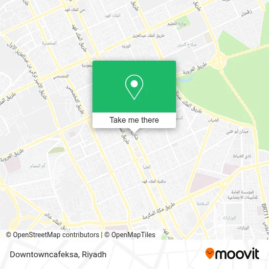 Downtowncafeksa map