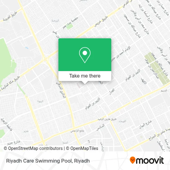 Riyadh Care Swimming Pool map