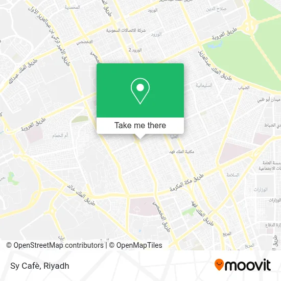 Sy Cafè map