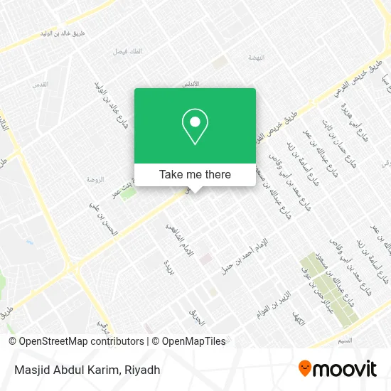 Masjid Abdul Karim map
