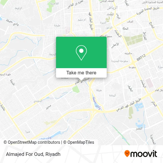 Almajed For Oud map