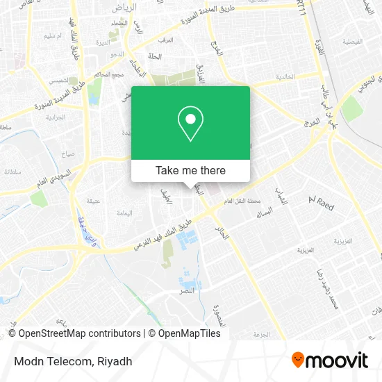 Modn Telecom map