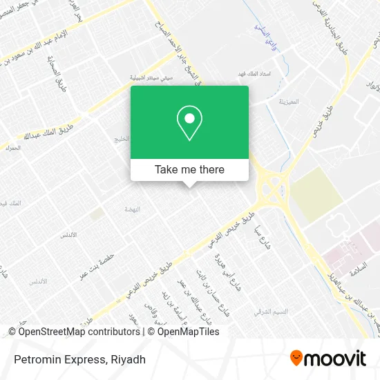 Petromin Express map