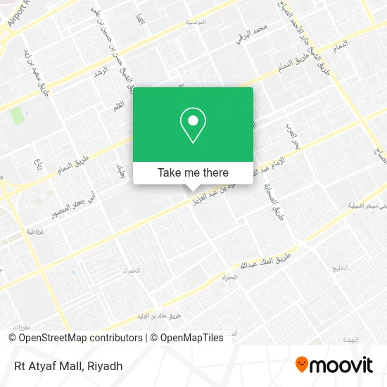Rt Atyaf Mall map