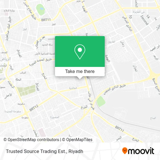 Trusted Source Trading Est. map