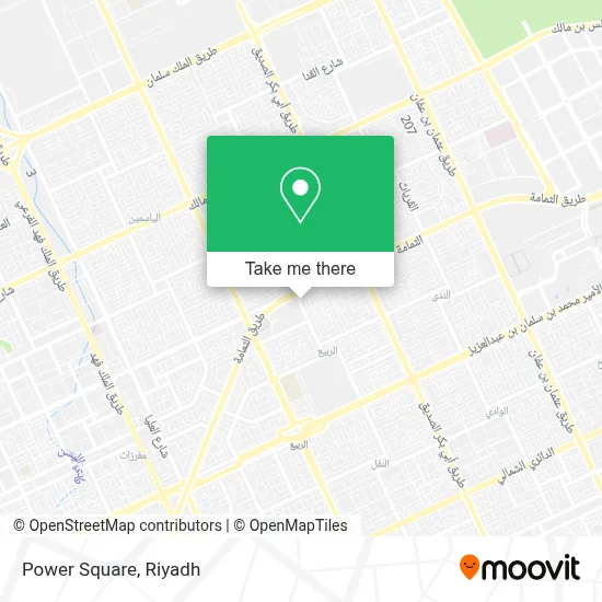Power Square map