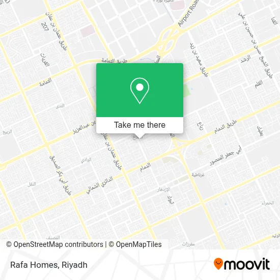 Rafa Homes map