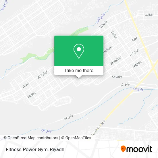 Fitness Power Gym map