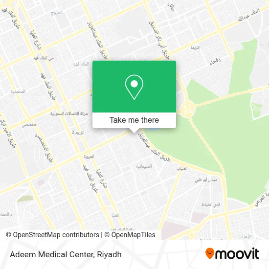 Adeem Medical Center map
