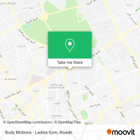 Body Motions - Ladies Gym map