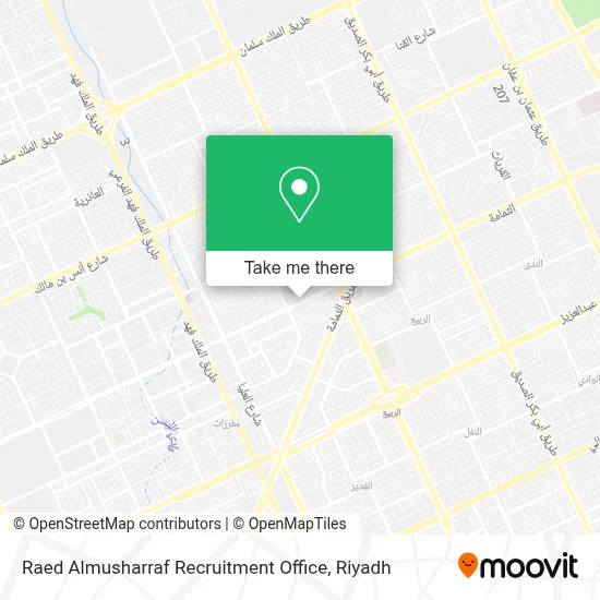 Raed Almusharraf Recruitment Office map