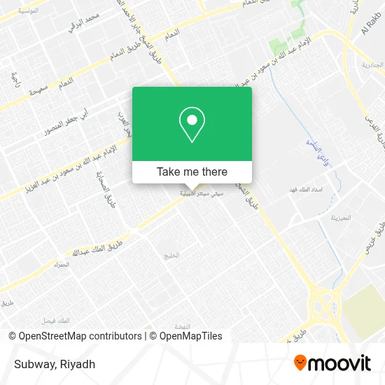 Subway map