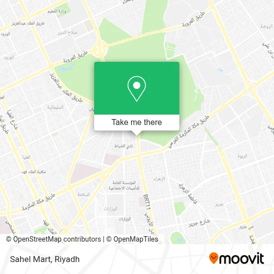 Sahel Mart map
