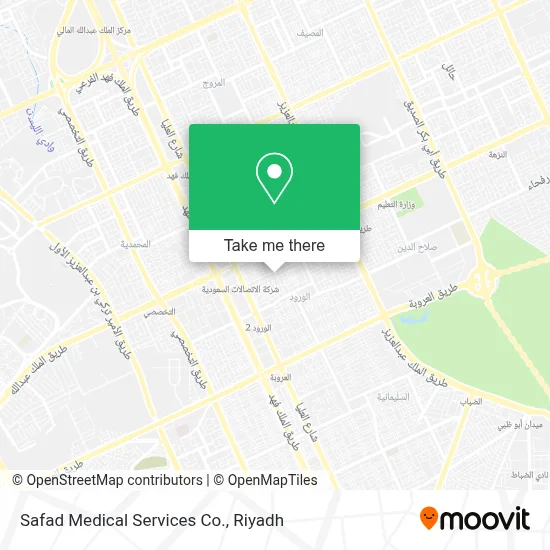 Safad Medical Services Co. map