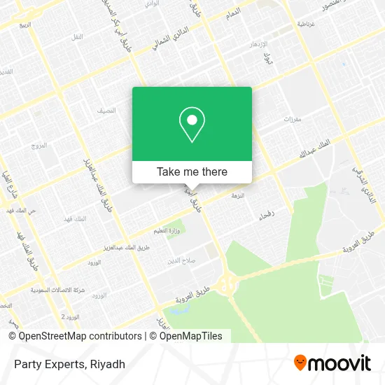 Party Experts map
