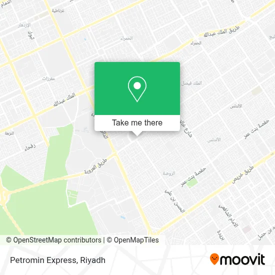 Petromin Express map