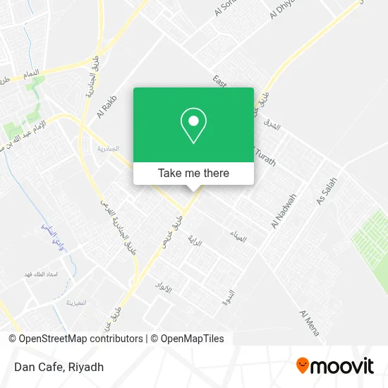 Dan Cafe map