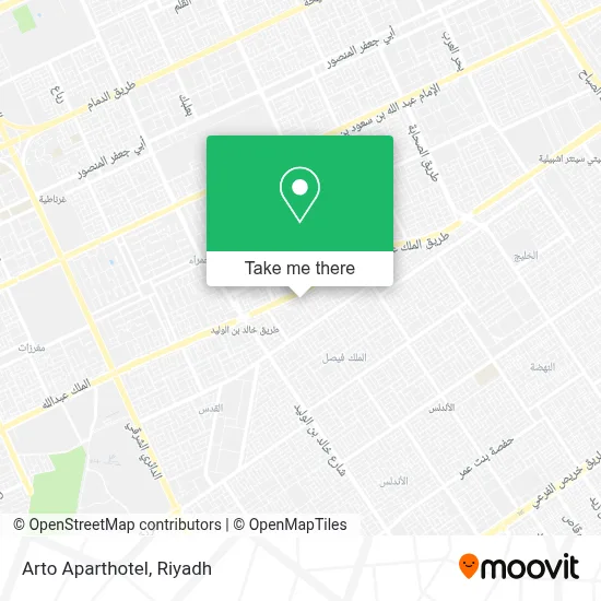 Arto Aparthotel map