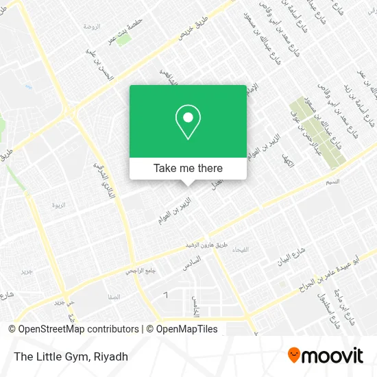 The Little Gym map