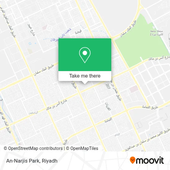 An-Narjis Park map