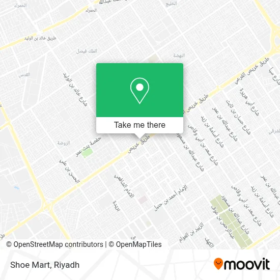 Shoe Mart map