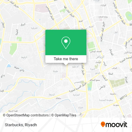 Starbucks map