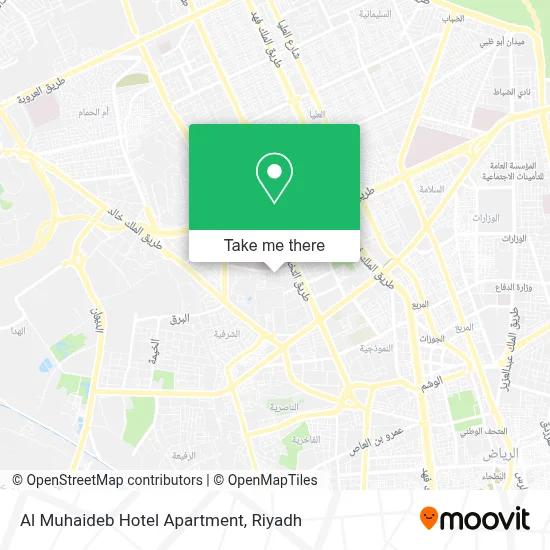 Al Muhaideb Hotel Apartment map
