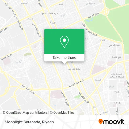 Moonlight Serenade map