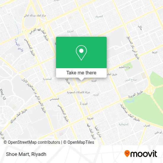 Shoe Mart map