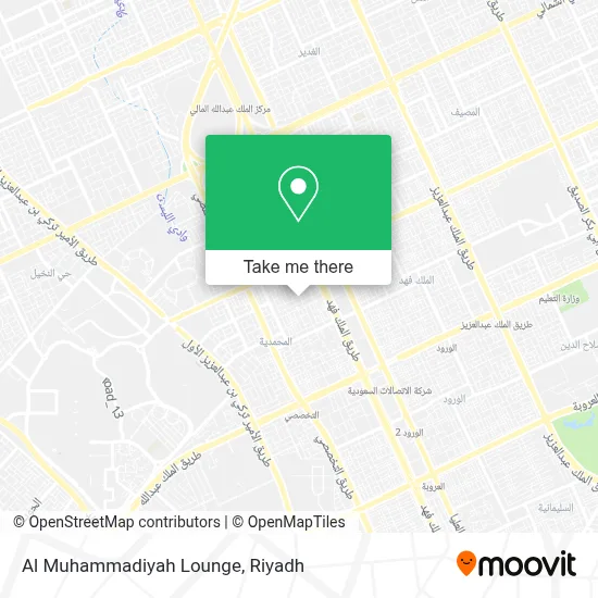 Al Muhammadiyah Lounge map