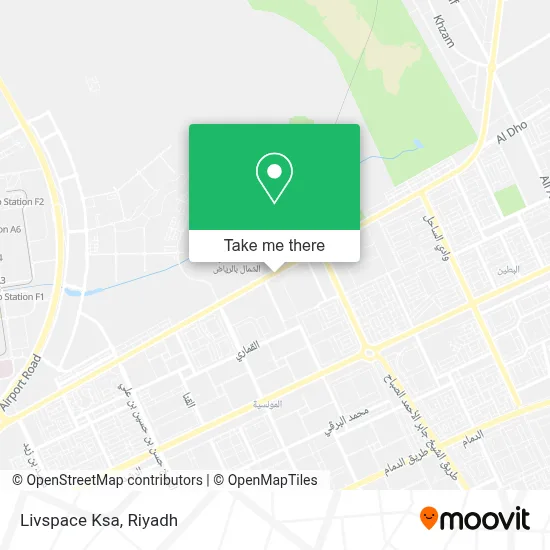 Livspace Ksa map