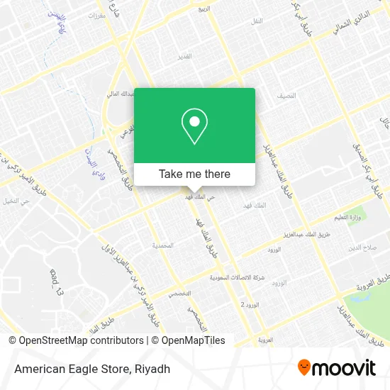 American Eagle Store map