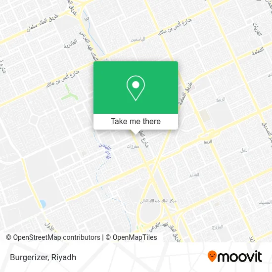 Burgerizer map
