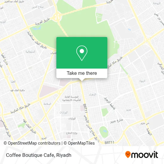 Coffee Boutique Cafe map