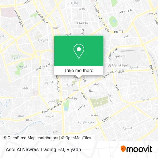 Asol Al Nawras Trading Est map