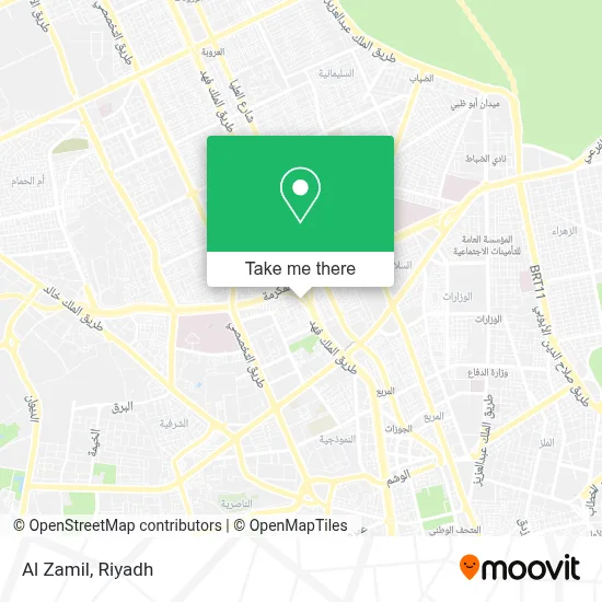 Al Zamil map
