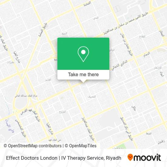 Effect Doctors London | IV Therapy Service map
